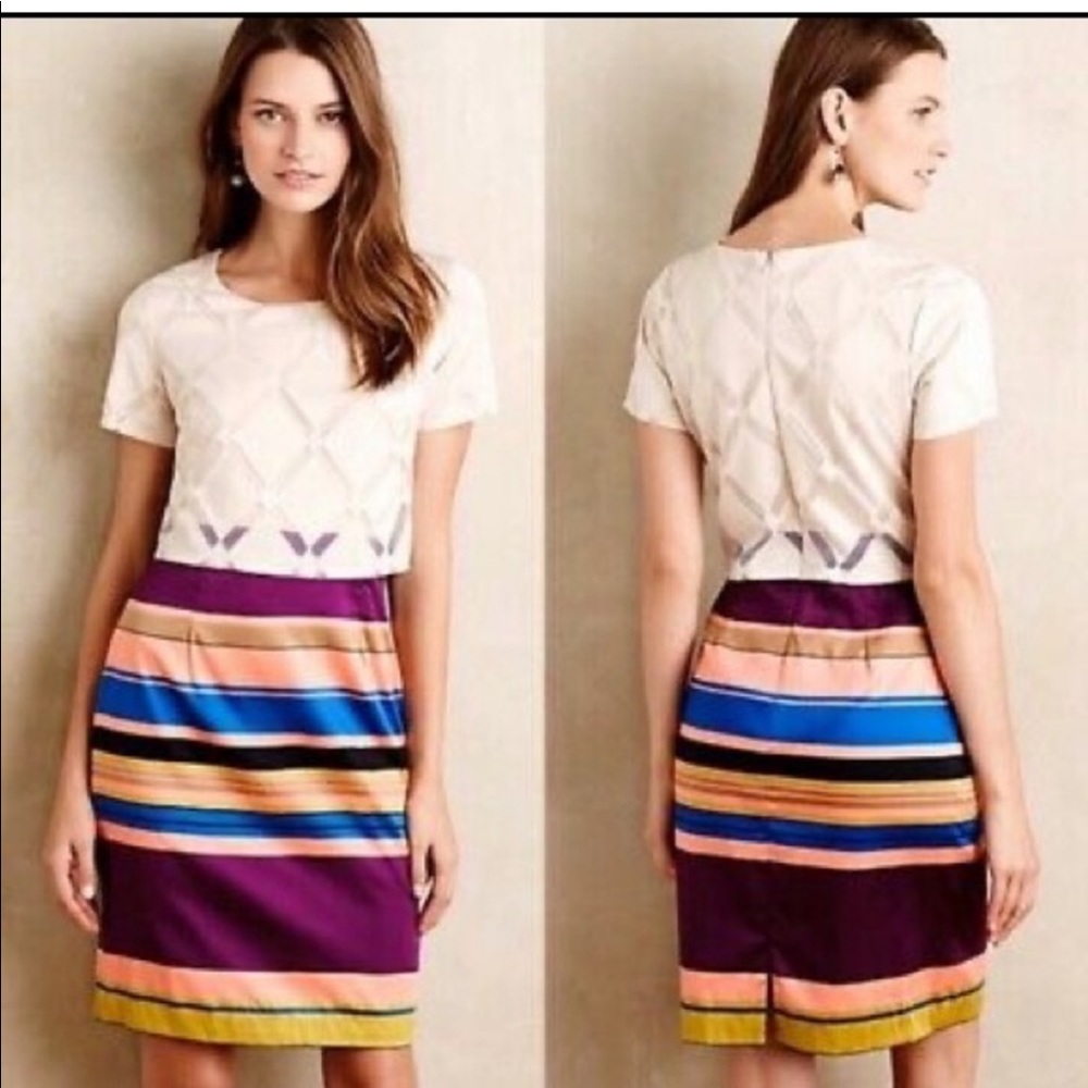 Anthropology dress Weston brand women size 10